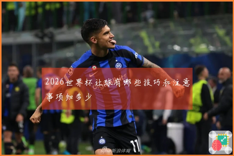 2026世界杯让球有哪些技巧和注意事项知多少